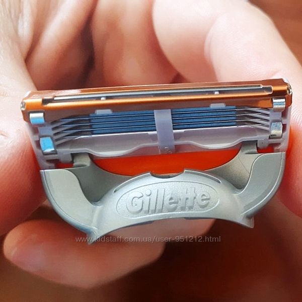 4шт Картриджи Gillette Fusion ориг. кассеты Джилет лезвия для бритья США
