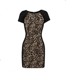 Изящное платье принт леопард