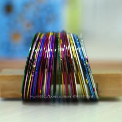 Скотч-лента для маникюра, декоратина стрічки для манікюру