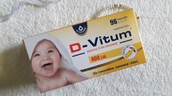 D-vitum вітамін Д3 на 96 капсул