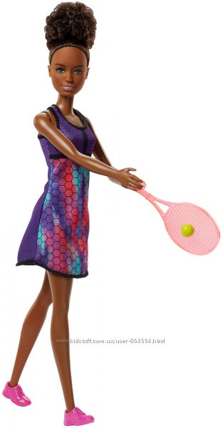  Барби теннисистка Barbie Tennis Player афроамериканка