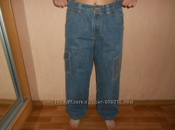 #1: джинсы карго 48 разм