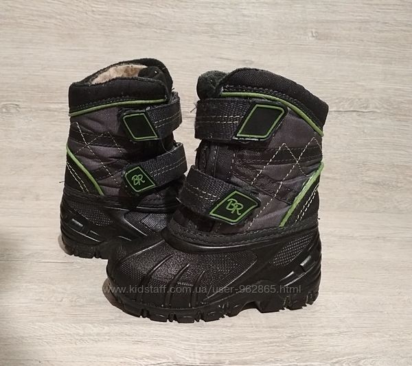 14, 5см, термо-ботинки на мороз и слякоть сноубутсы, Канада