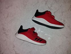 Красные кроссовки унисекс adidas р. 30  18-18,5 оригинал