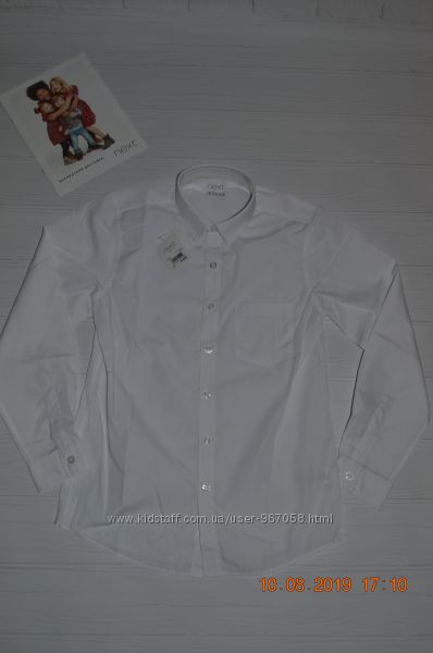 Нова біла рубашка NEXT розм. 11 р. 146 в наявності 