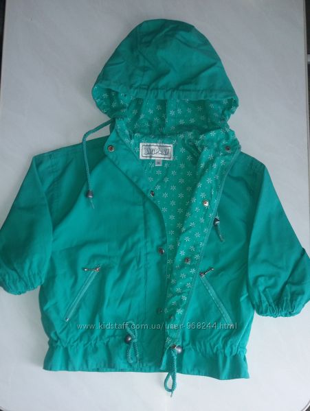 Фирменная летняя курточка на девочку  2-4 года