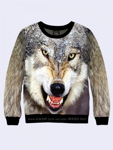 3D свитшоты кофты