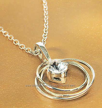 Элегантное Ожерелье с Кристаллом Swarovski Ив Роше