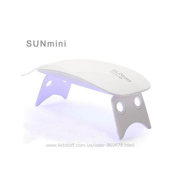 Дорожная мини лед лампа для сушки ногтей UV LED Sun Mini 6 Вт