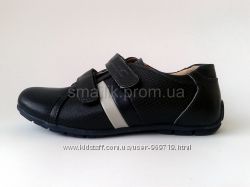 Кожаные стильные туфли Шалунишка 36 и 37р