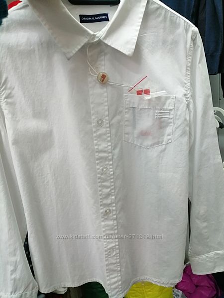 Рубашки білі original marines 