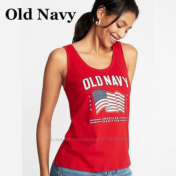 Женская майка футболка Old Navy НМ GAP - ХС, С, М, Л, ХЛ