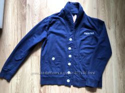 Синий трикотажный пиджак кофта от TYPE A1 Италия на 8-9 лет