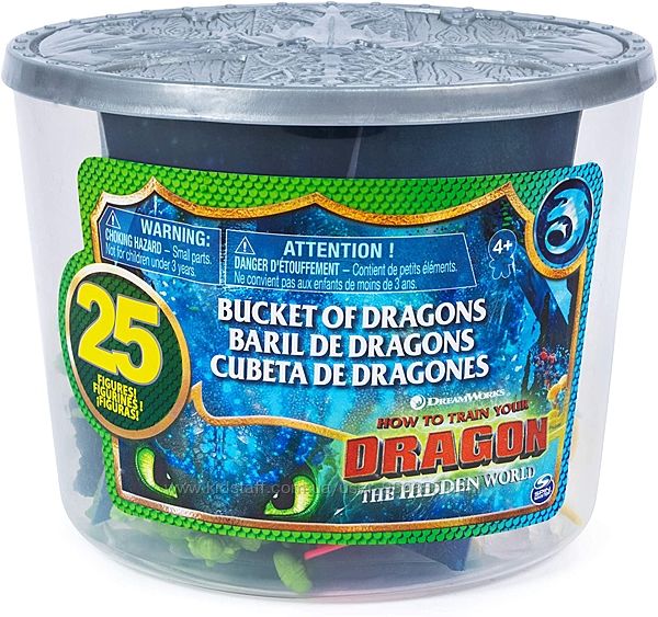 DreamWorks Dragons Фігурки 25 шт Як приручити дракона Беззубик
