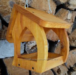 Годівничка для птахів Кормушка для птиц деревянная для сада