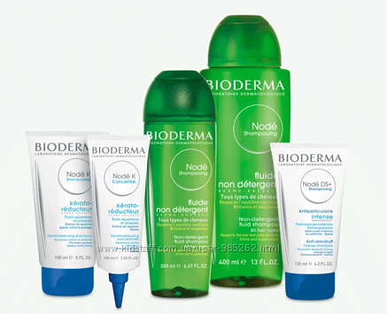Шампунь Bioderma Node флюїд флюид, Node A, Node G, Node DS