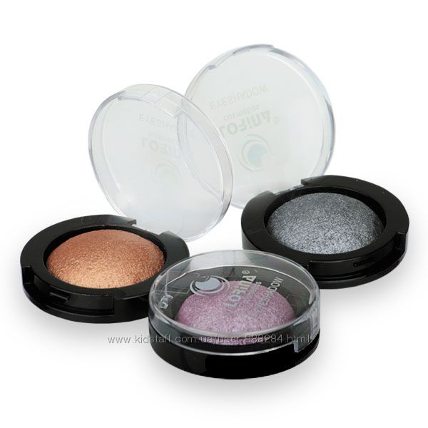 Тени для век - матовые, мерцающие, атласные, запеченные в ассортименте.