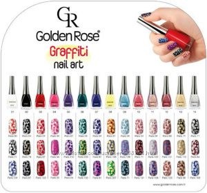 Лак для ногтей «Golden Rose» GRAFFITI Nail Art 12 мл – 22 грн.