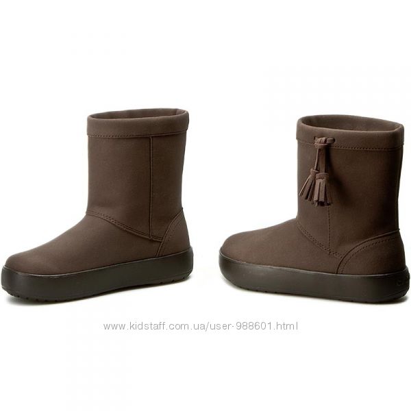 Детские демисезонные сапожки Crocs. 100 оригинал. Размеры US J 2, EUR ...