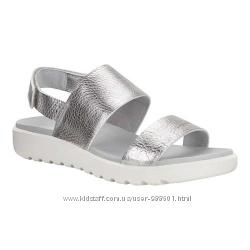 Распродажа Босоножки ECCO Womens Freja Silver Classic Sandals 