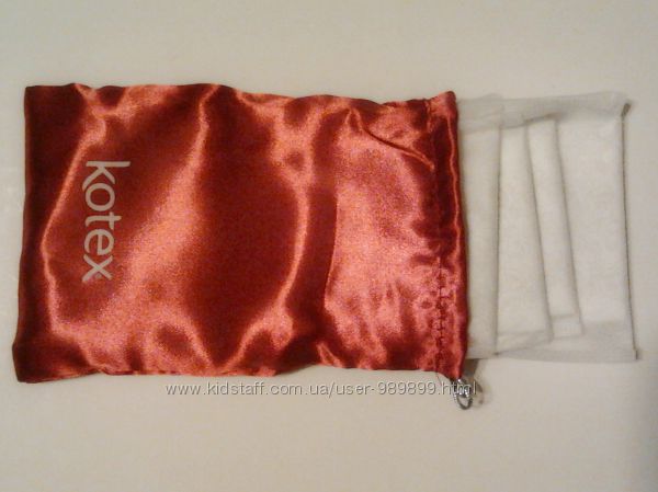 kotex в красных мешочках 4шт