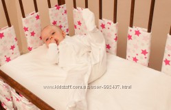Защита - мягкие бортики для детской  кроватки