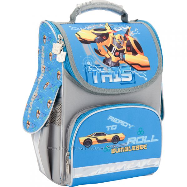 Рюкзак школьный ортопедический каркасный ТМ Kite Transformers TF17-501S-2