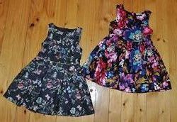 нарядні плаття Matalan, M&S на 4-6 років