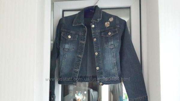 куртка джинсовая на рост 158-160