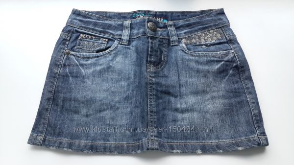 Юбка mini джинсовая