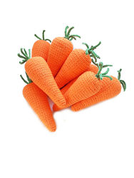 Морковки для пасхального декора, 10 шт