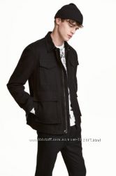 мужская катоновая куртка  H&M 