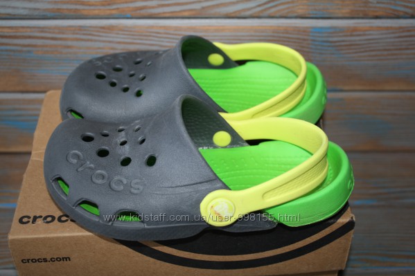 Детские летние аквашузы Crocs Crocband 2. 5 Clogs бу