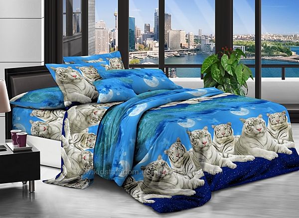 Постільні ком. Поліестер Євро розім