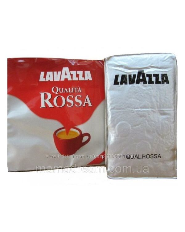 Кофе молотый Lavazza Qualita Rossa 250г Италия