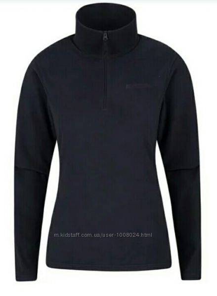 Кофта из микрофлиса Mountain Warehouse, размер 2XL черная и 5XL фиолетовая