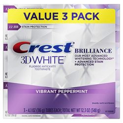 Зубная паста Crest 3D White Brilliance 3x116г оригинал США