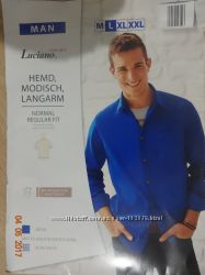 Мужские рубашки Luciano, Германия, р. М, р. L, р. 4XL. 