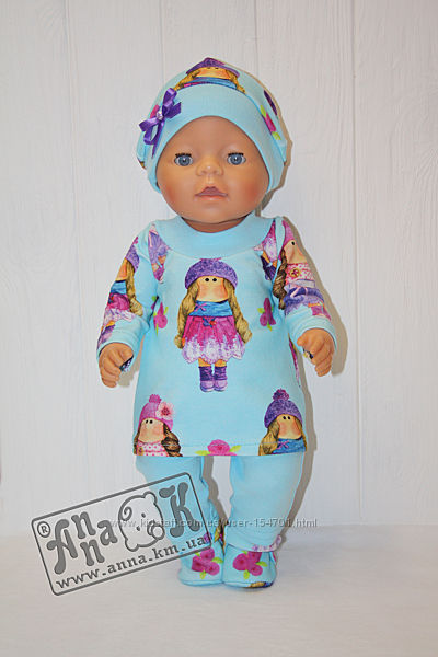 комплект одежда  кукле   Baby born Baby Born  Сестричка 38 - 42 см 