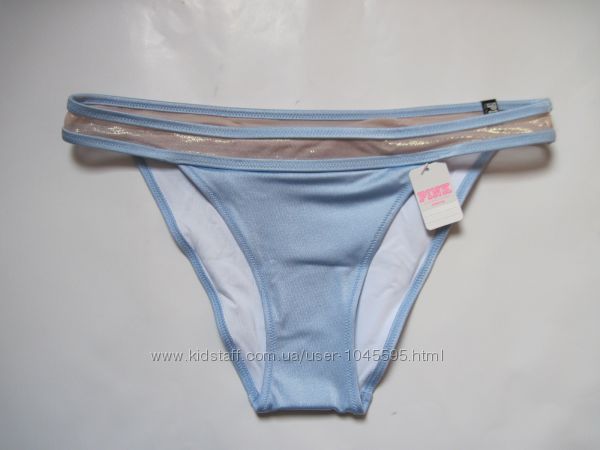Новые нежно-голубые плавки Victorias Secret оригинал на ОБ 95-97