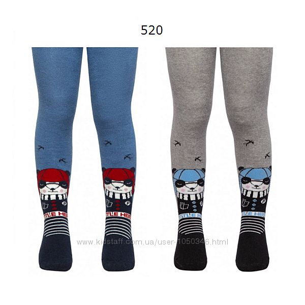 колготки махровые Conte-Kids Sof-Tiki 104-110 р. в наличии