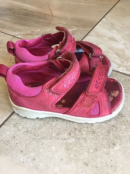 Ecco 23 размер сандалики