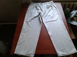 мужские светлые американские брюки 50-52р.