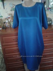  Обалденного цвета шелковое платье-миди от российского дизайнера терехова46