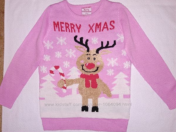  Яркий нарядный свитерок на 7-8 лет р. 128 Состояние отличное