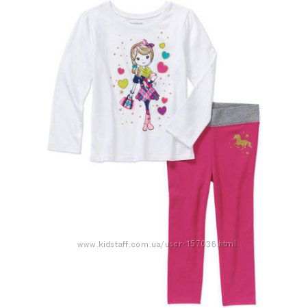 летняя одежда от Carters, Faded Glory и др