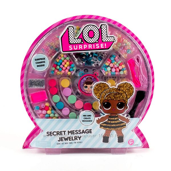 L. O. L. Surprise Творческий набор бусины Secret Message Jewelry