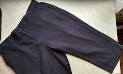 Льняные штаны, бриджи, капри лен, большой размер, лляні, льон, р. 54-56