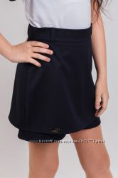 Юбка-шорты для девочки SUZIE Фанни черная и синяя 19901