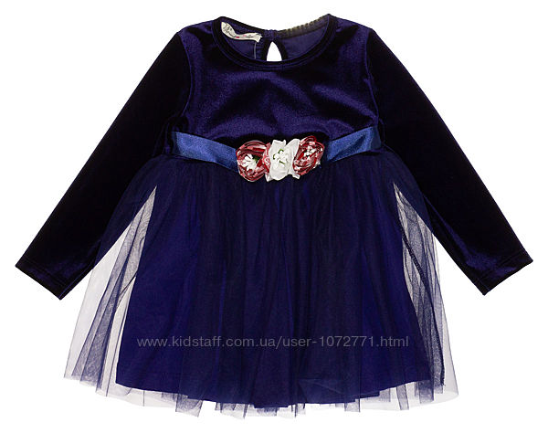 Платье нарядное для девочки Barmy Цветы 0341  